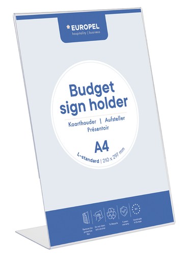 Europel tischaufsteller budget - europel,