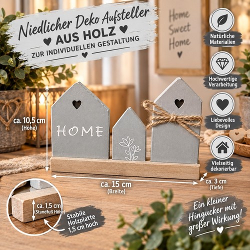 Deko home holz grau - deko,