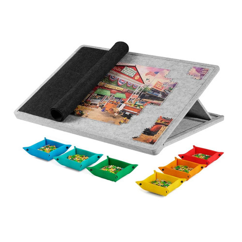 Puzzlebrett puzzletisch mit - puzzlebrett,