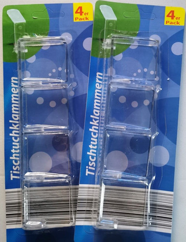 Tischtuchklammern - 8,