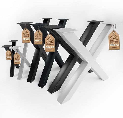 Tischgestell form metall - tischgestell, x-form
