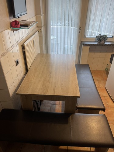 Küchentisch mit bänken - küchentisch, 2
