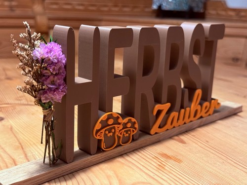 Herbstdeko schriftzug - herbstdeko,