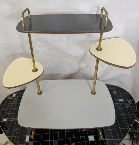 Vintage 50er blumenbank plant - vintage,